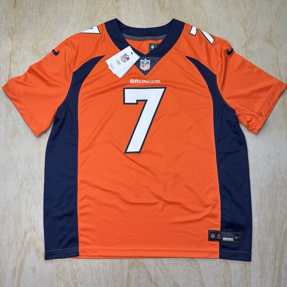 NEW XL John Elway Denver Broncos Nike Game Retired Player Jersey - Picture 1 of 15